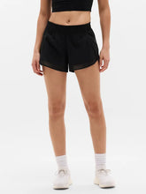 Mesh Racer Run Mid Rise 4" Short