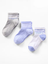 Athleta Girl Everyday Quarter Crew Sock 3-Pack