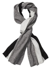 Border Stripe Boucle Scarf