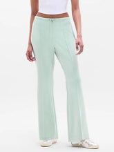 Seasoft Pintuck Mid Rise Flare Pant