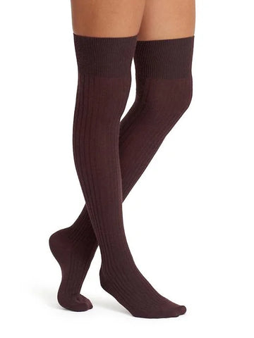 Over-The-Knee Mixed Stitch Sock by Hansel From Basel Inc®