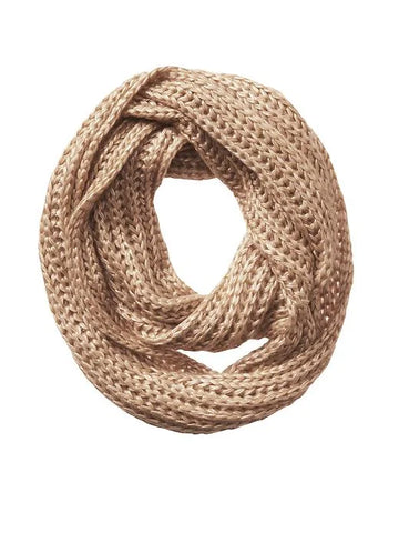Metallic Loop Scarf by Vincent Pradier