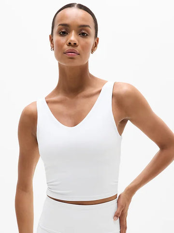 Transcend V-Neck Crop Sports Bra A-C