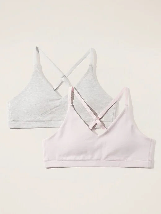 Athleta Girl Right Moves Adjustable Bra 2-Pack