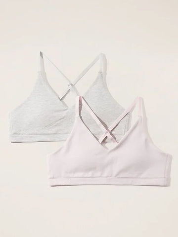 Athleta Girl Right Moves Adjustable Bra 2-Pack