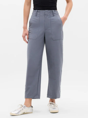 Skyline High Rise Barrel Leg Pant