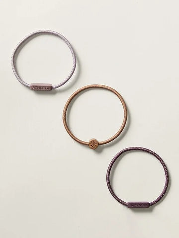 Athleta 3 Pack Silicon Hair Ties