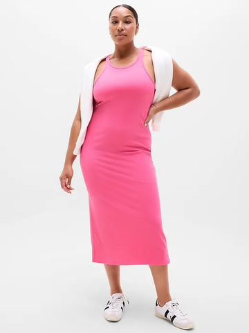 Signature Rib Maxi Dress