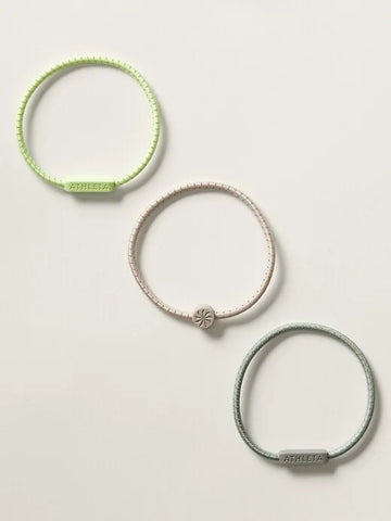 Athleta 3 Pack Silicon Hair Ties