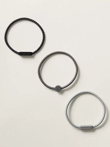 Athleta 3 Pack Silicon Hair Ties