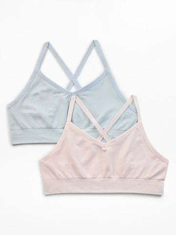 Athleta Girl Thrive Seamless Bra 2 Pack