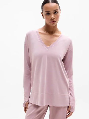 Seasoft V Neck Sweatshirt