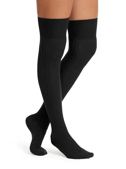 Over-The-Knee Mixed Stitch Sock by Hansel From Basel Inc®