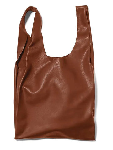 Leather Baggu by Baggu