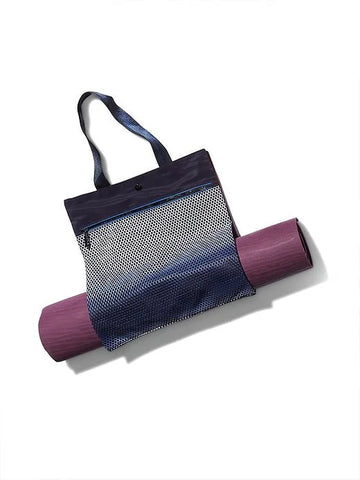 Reflective Mesh Yoga Tote