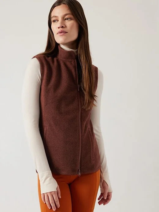 Stroll Fleece Moto Vest