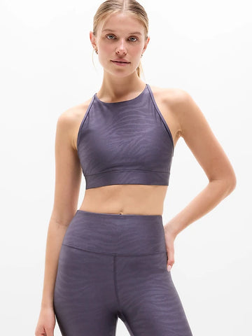 Simone Biles Shine High Neck Bra